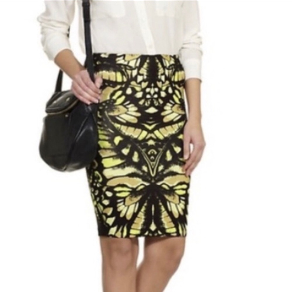 Alexander mcqueen pencil skirt